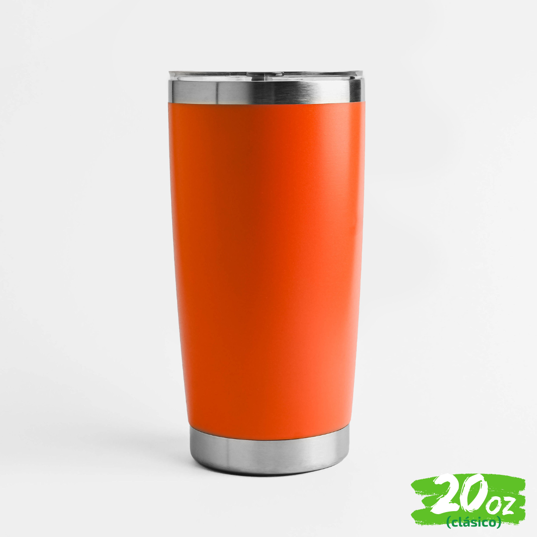 12pzs de 20oz / 591ml "CLÁSICO" + Tapa Hermética