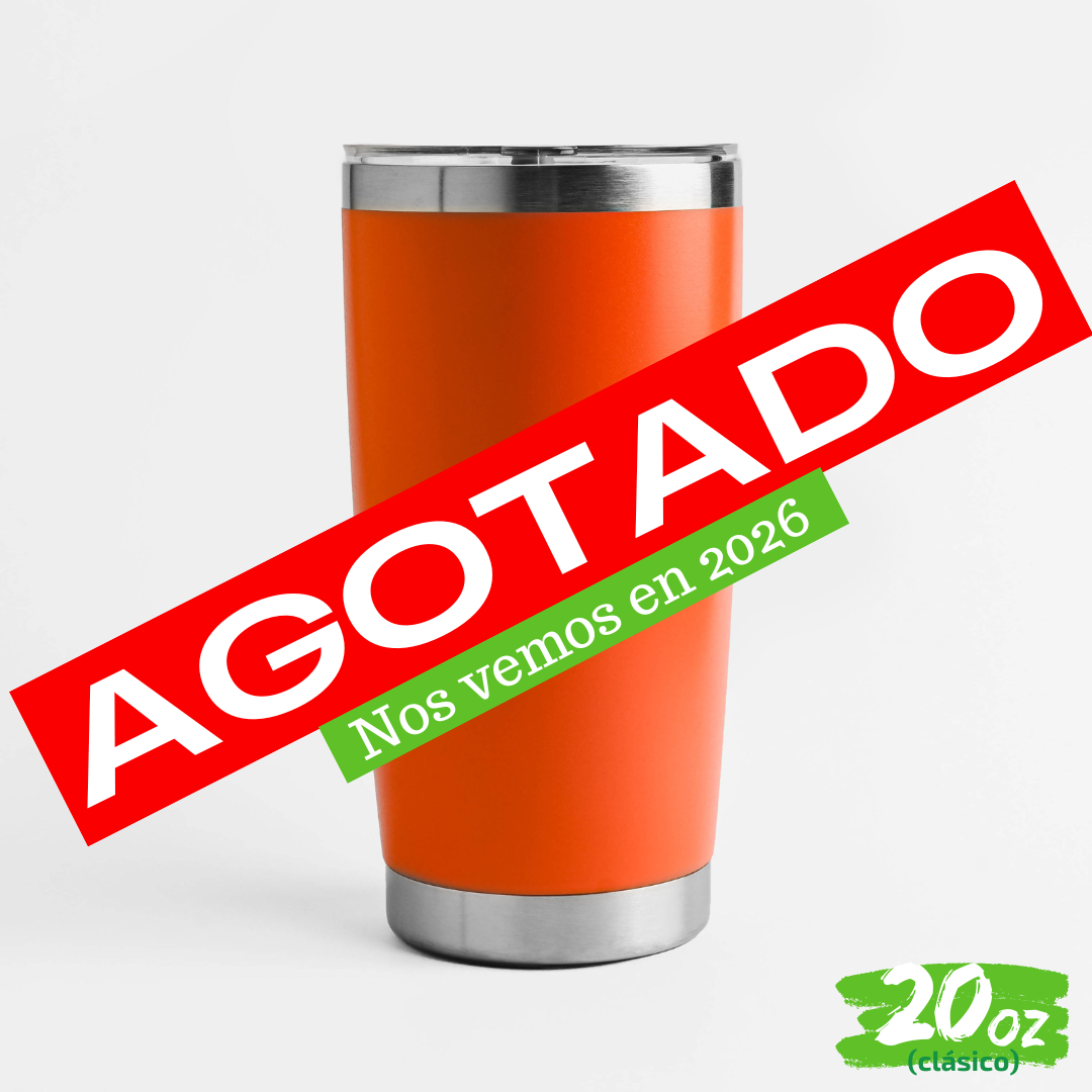 25pzs 20oz / 591ml "CLÁSICO" + Tapa Hermética