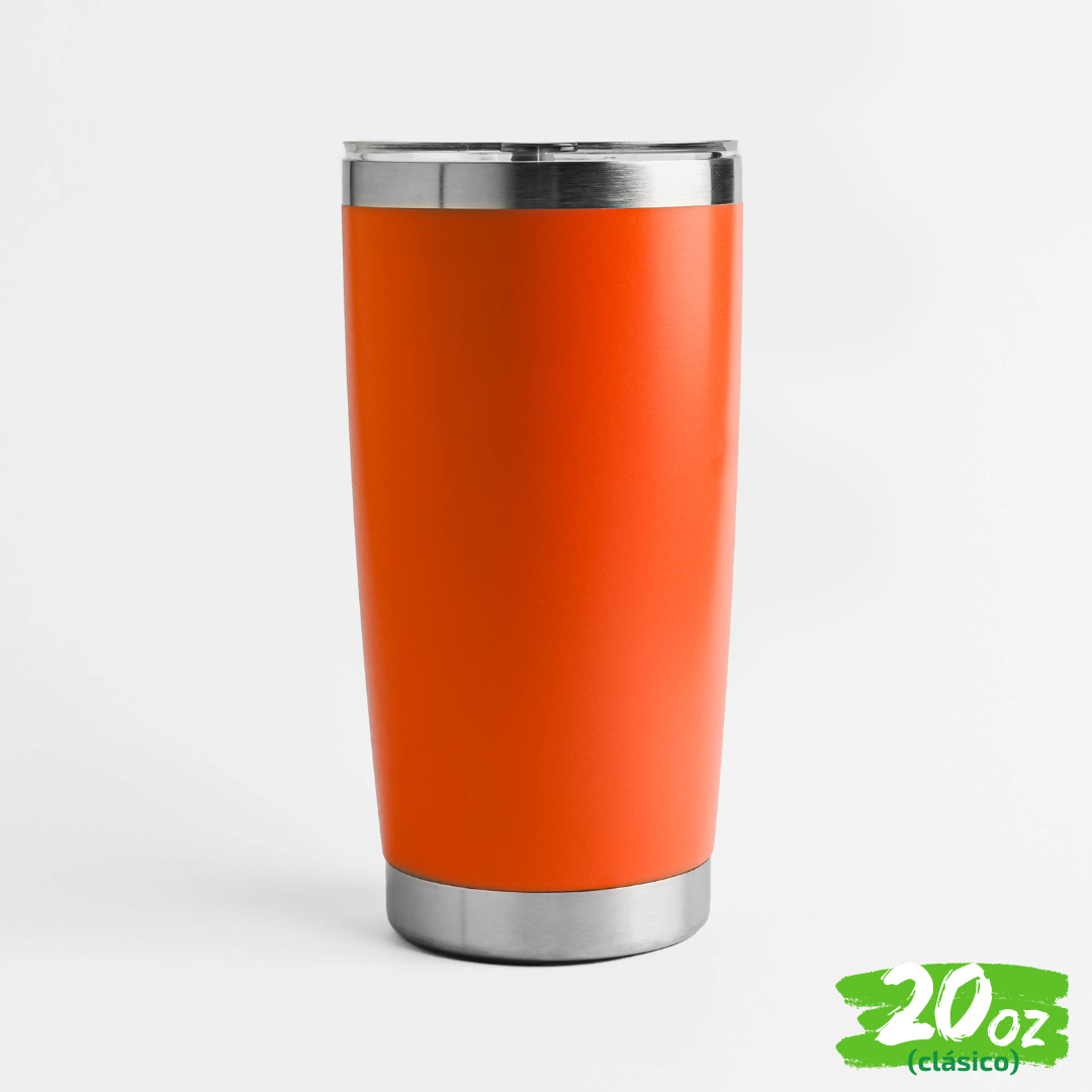 12pzs de 20oz / 591ml "CLÁSICO" + Tapa Hermética