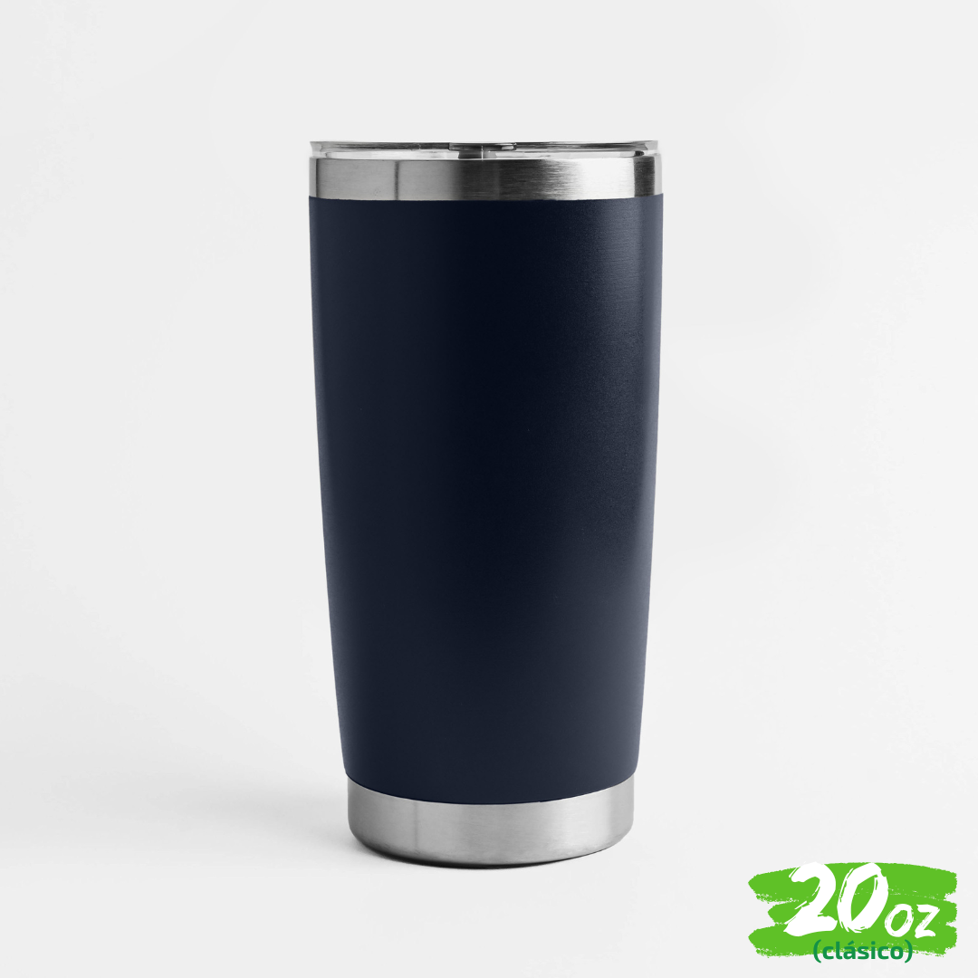 Vaso 20oz / 591ml  "CLÁSICO" + Tapa Hermética