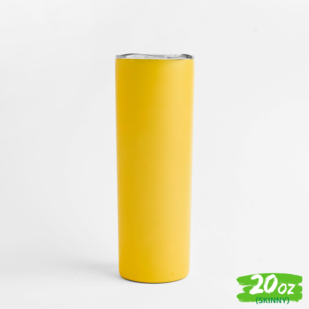 12pzs "SKINNY" 20oz / 591ml con Tapa Hermética