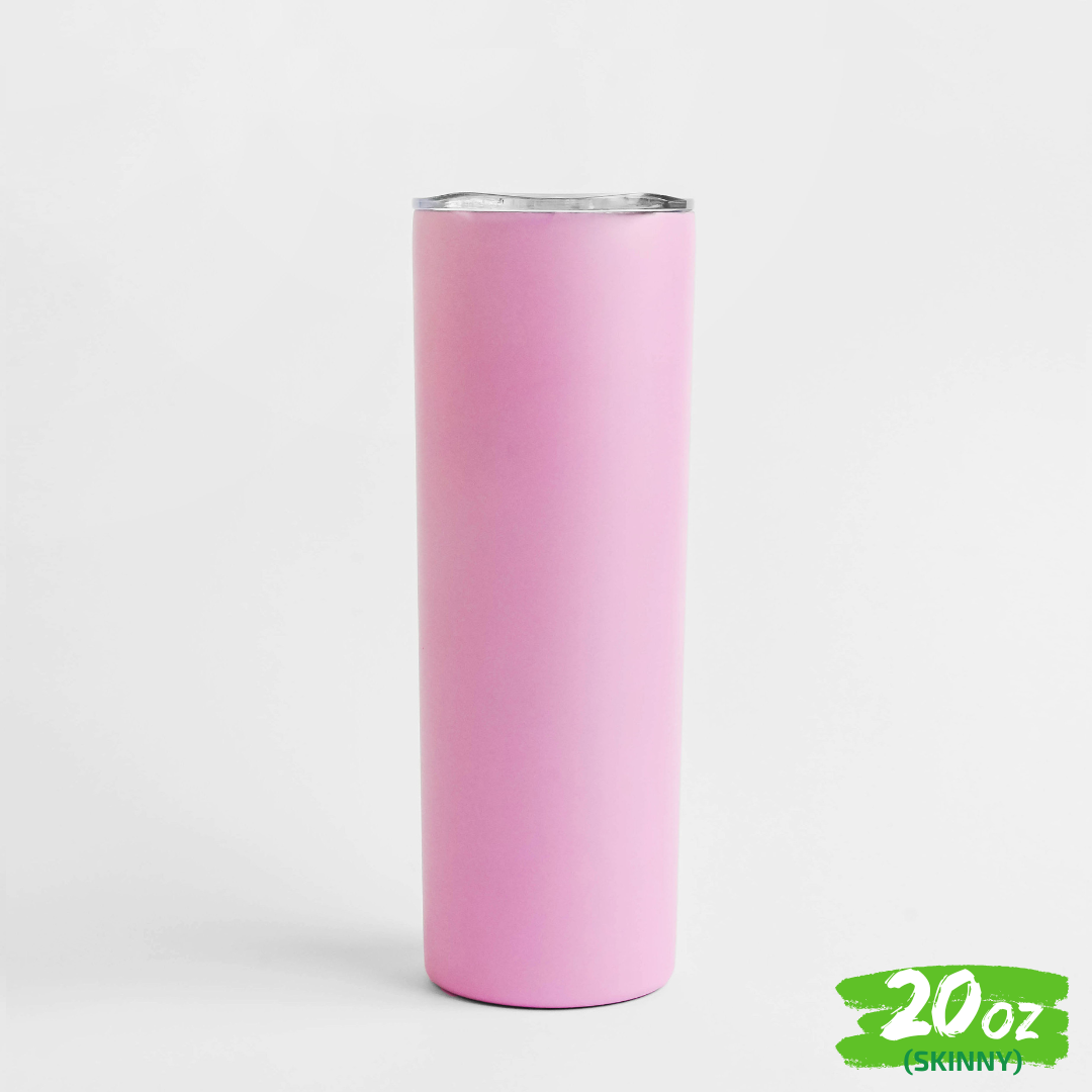 12pzs "SKINNY" 20oz / 591ml con Tapa Hermética