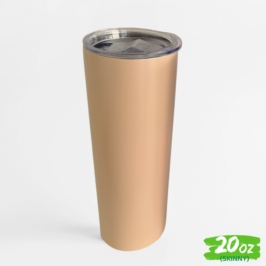 12pzs "SKINNY" 20oz / 591ml con Tapa Hermética