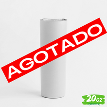 Cargar imagen en el visor de la galería, Vaso &quot;SKINNY&quot; 20oz / 591ml con Tapa Hermética
