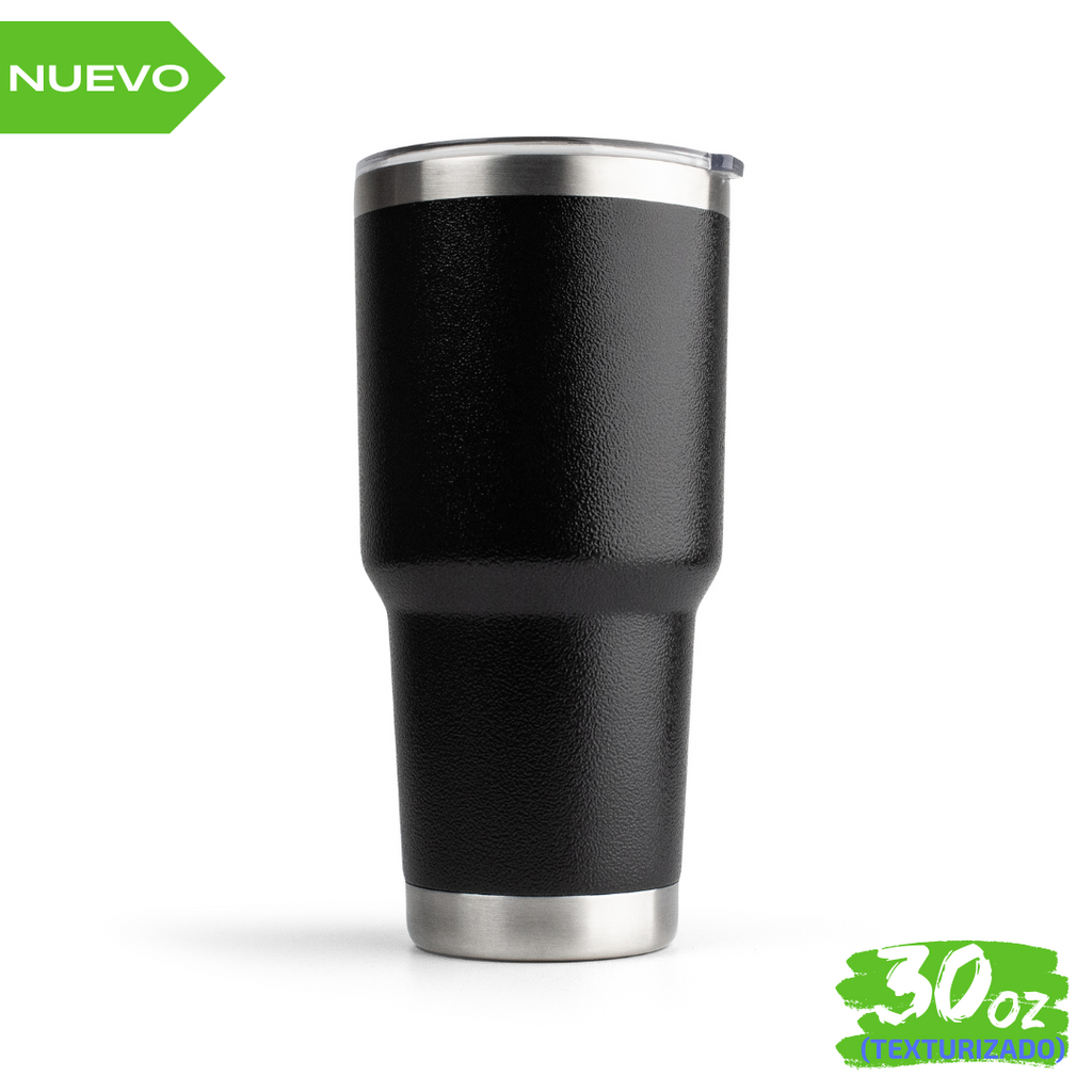 25pzs TEXTURIZADOS 30oz / 887ml + Tapa Hermética