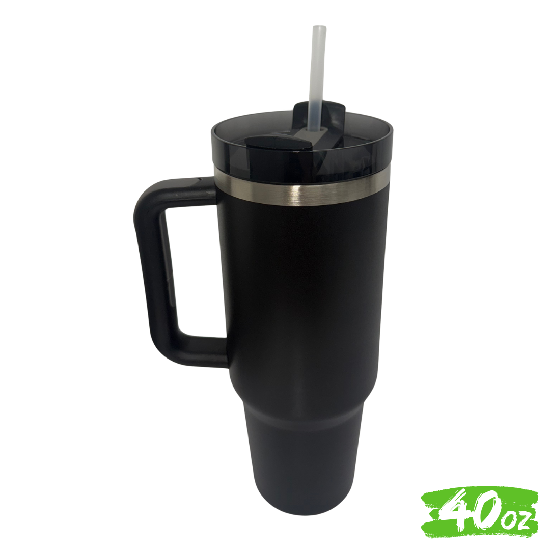 "Big Tumbler" 40oz / 1.2Lts con asa y popote 💥🚀