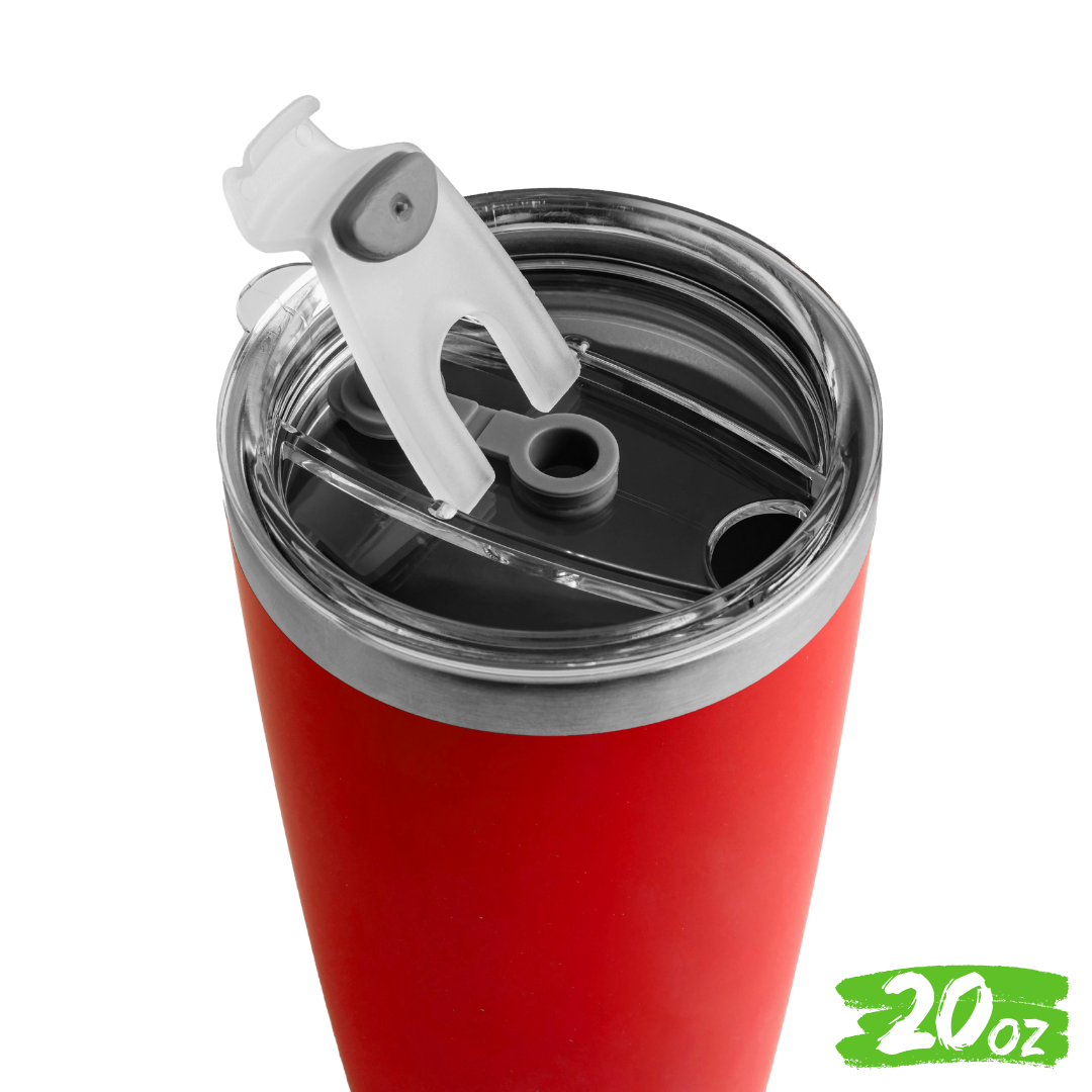 Vaso 20oz / 591ml  "CLÁSICO" + Tapa Hermética