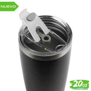 25pzs TEXTURIZADOS 20oz / 591ml + Tapa Hermética