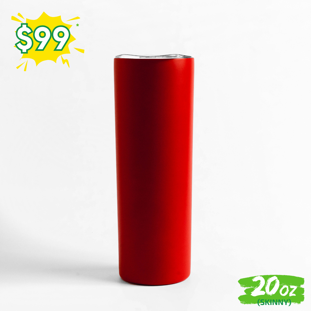 25pzs "SKINNY" 20oz / 591ml con Tapa Hermética