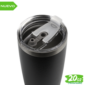 25pzs TEXTURIZADOS 20oz / 591ml + Tapa Hermética