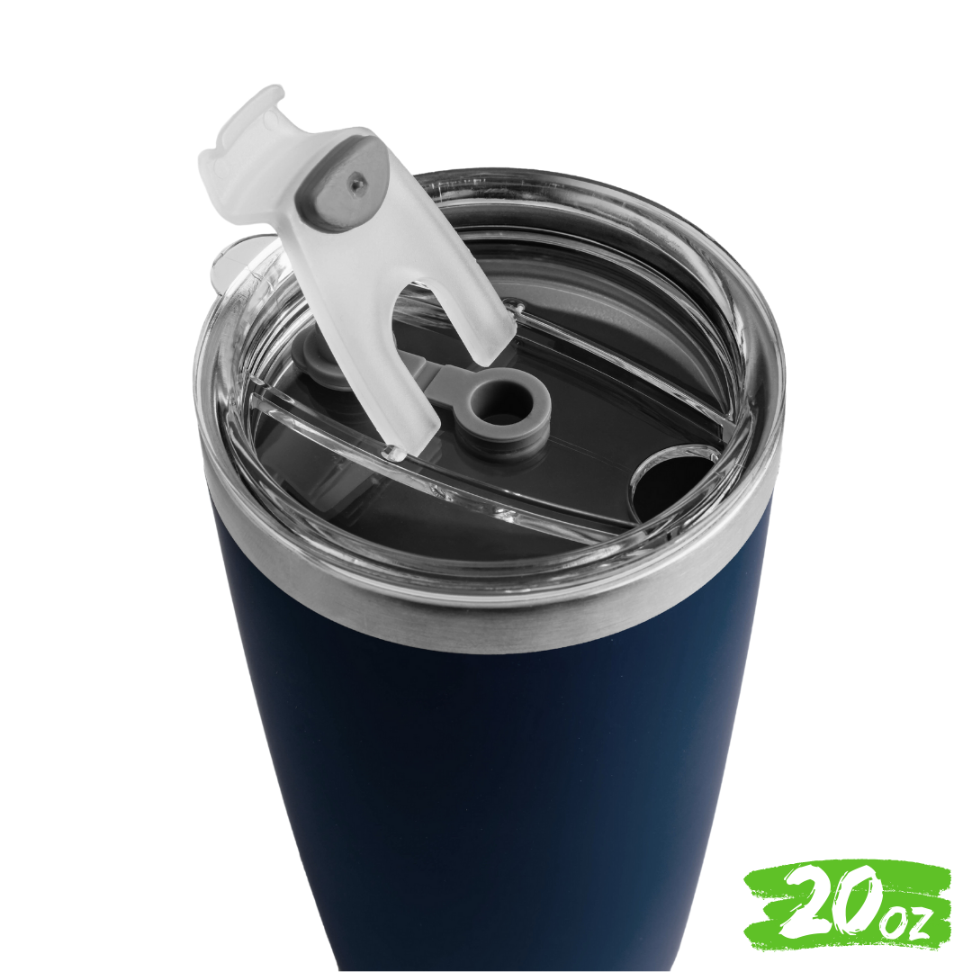 Vaso 20oz / 591ml  "CLÁSICO" + Tapa Hermética