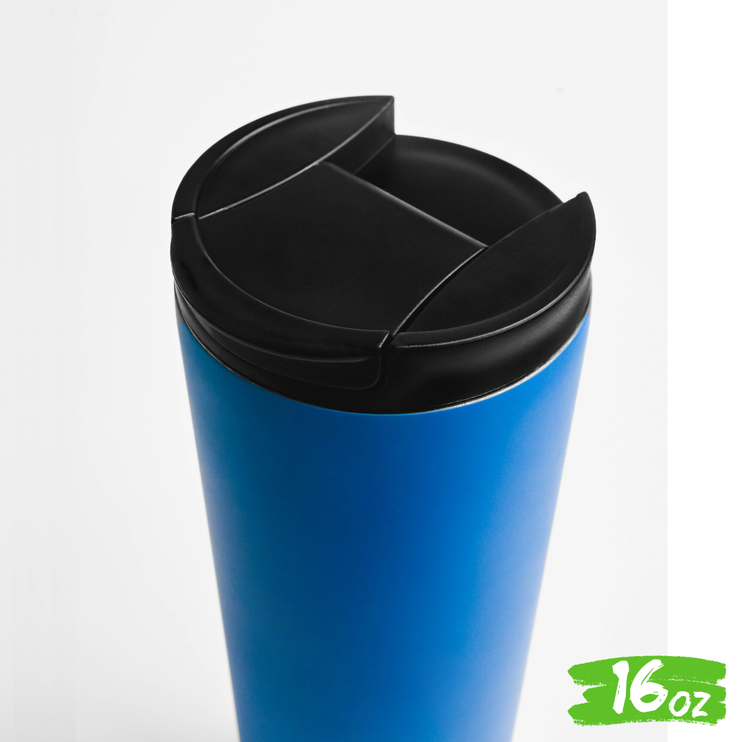 "TERMO" 16.9oz / 500ml con Tapón Hermético y Tapa de Rosca