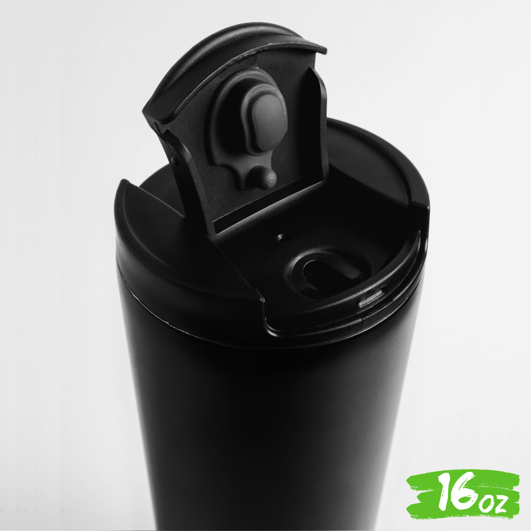 "TERMO" 16.9oz / 500ml con Tapón Hermético y Tapa de Rosca