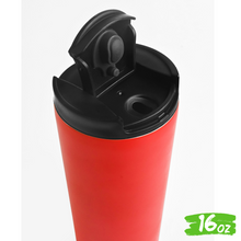 Cargar imagen en el visor de la galería, 12pzs &quot;TERMO&quot; 16.9oz / 500ml con Tapón Hermético y Tapa de Rosca
