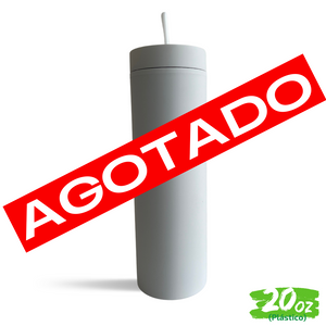 Vaso 20oz / 591ml "PLÁSTICO" + POPOTE