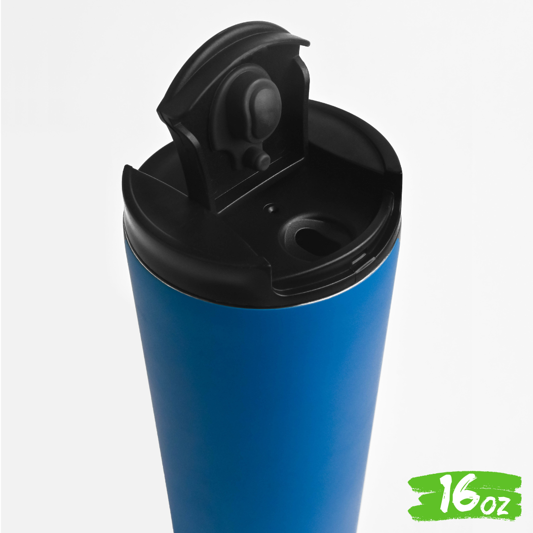 "TERMO" 16.9oz / 500ml con Tapón Hermético y Tapa de Rosca