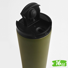 Cargar imagen en el visor de la galería, 12pzs &quot;TERMO&quot; 16.9oz / 500ml con Tapón Hermético y Tapa de Rosca
