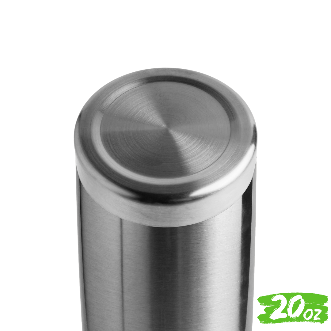 Vaso 20oz / 591ml  "CLÁSICO" + Tapa Hermética
