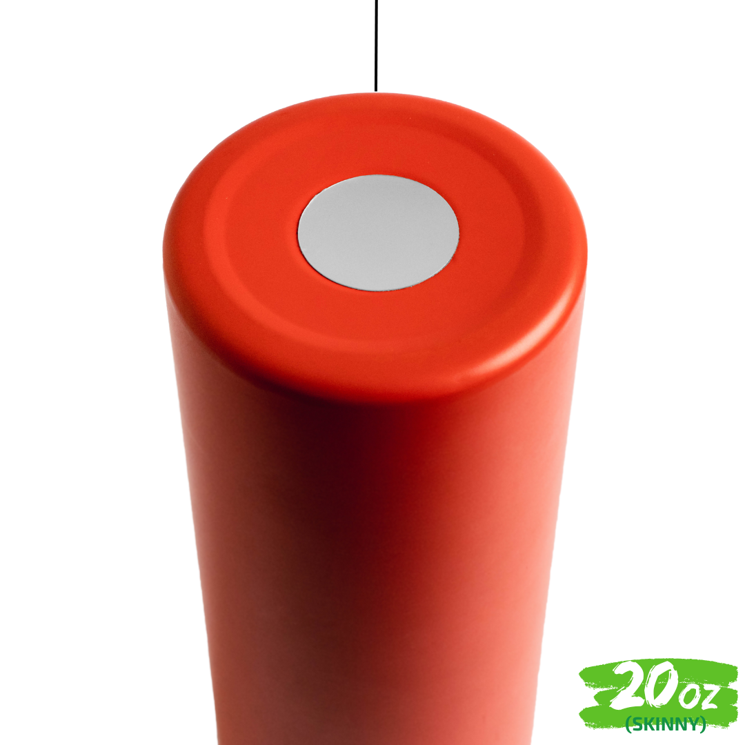 12pzs "SKINNY" 20oz / 591ml con Tapa Hermética