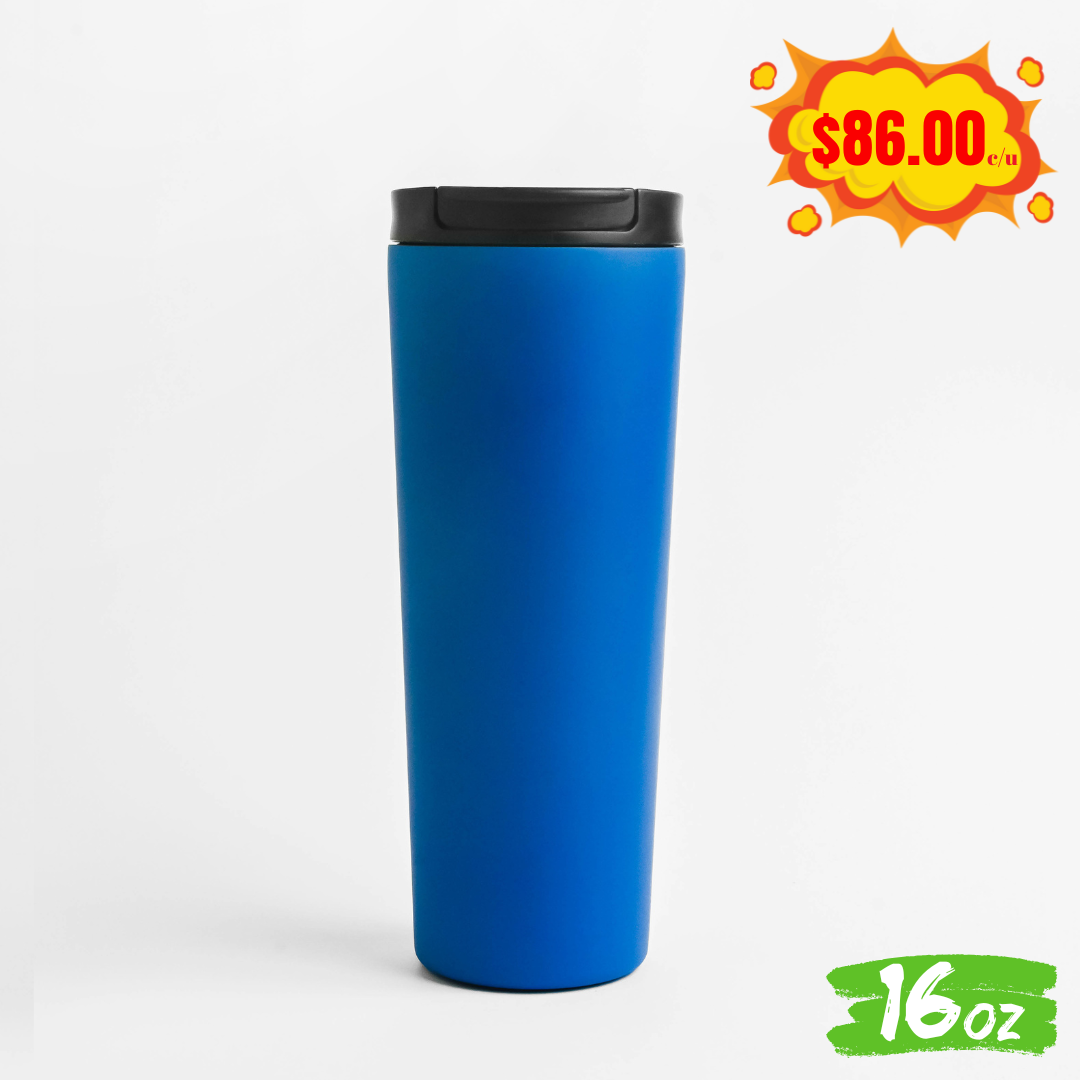25pzs "TERMO" 16.9oz / 500ml con Tapón Hermético y Tapa de Rosca
