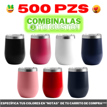 Cargar imagen en el visor de la galería, 500pzs 12oz / 354ml + Tapa Hermética
