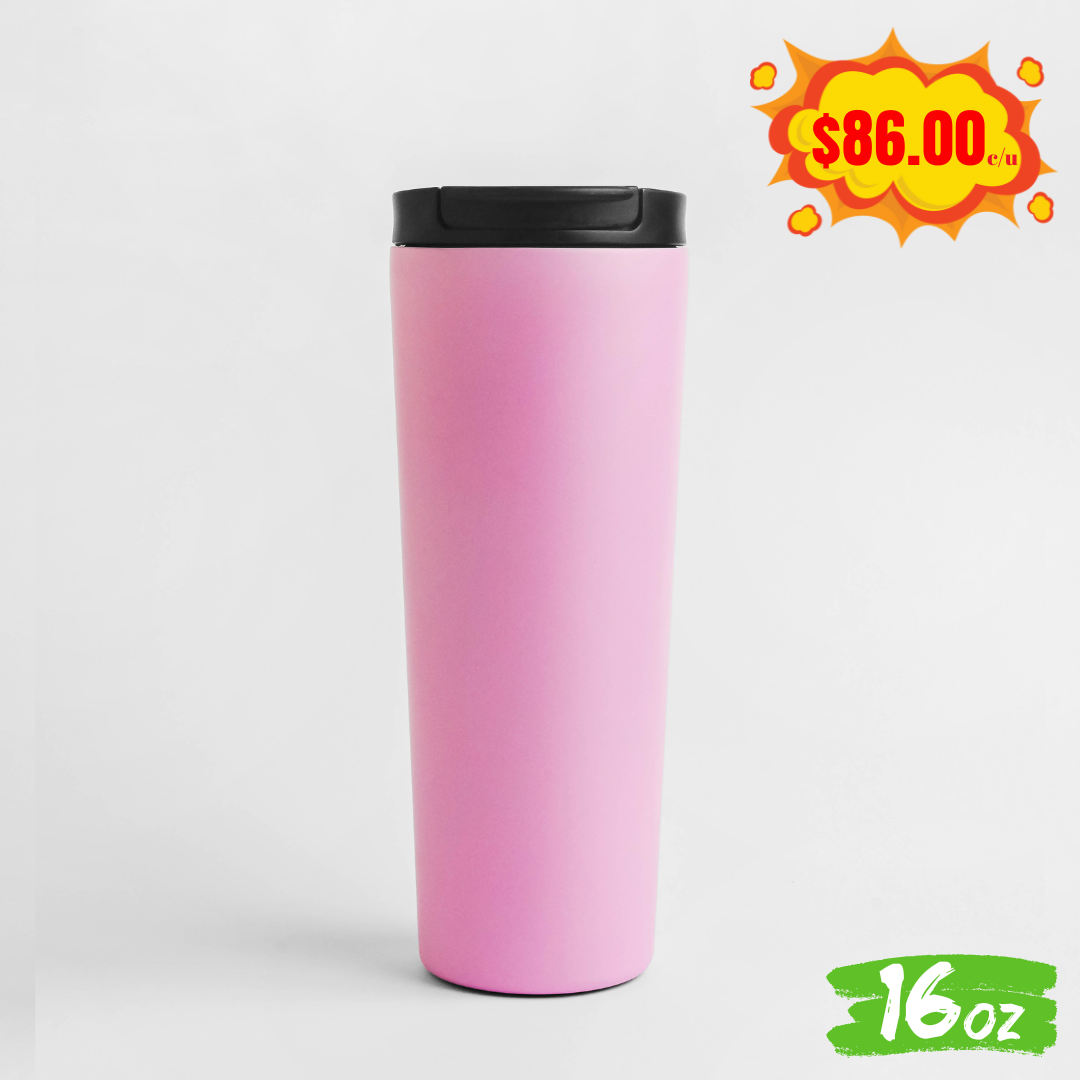 12pzs "TERMO" 16.9oz / 500ml con Tapón Hermético y Tapa de Rosca