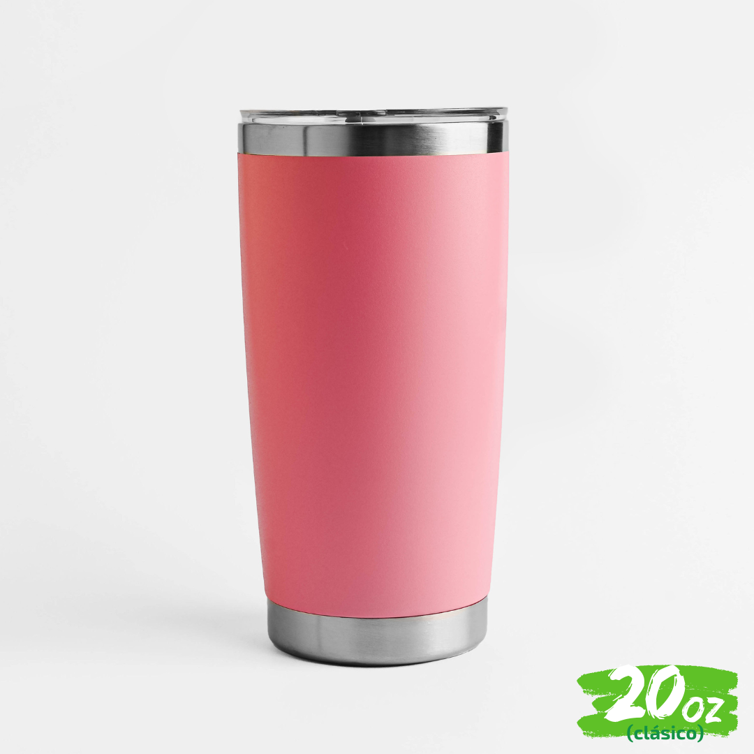 Vaso 20oz / 591ml  "CLÁSICO" + Tapa Hermética