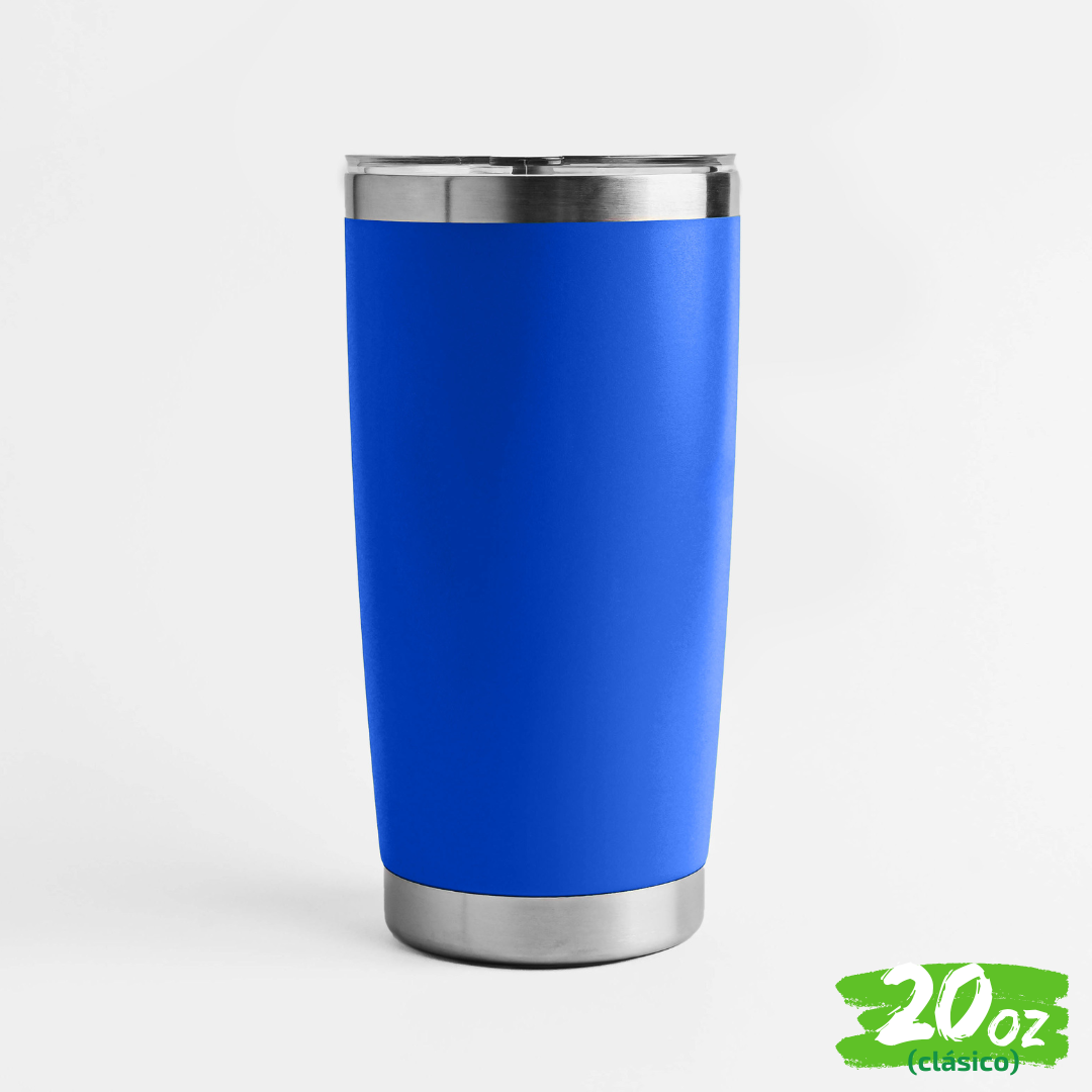 Vaso 20oz / 591ml  "CLÁSICO" + Tapa Hermética