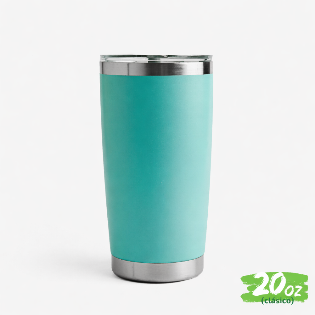 25pzs 20oz / 591ml "CLÁSICO" + Tapa Hermética