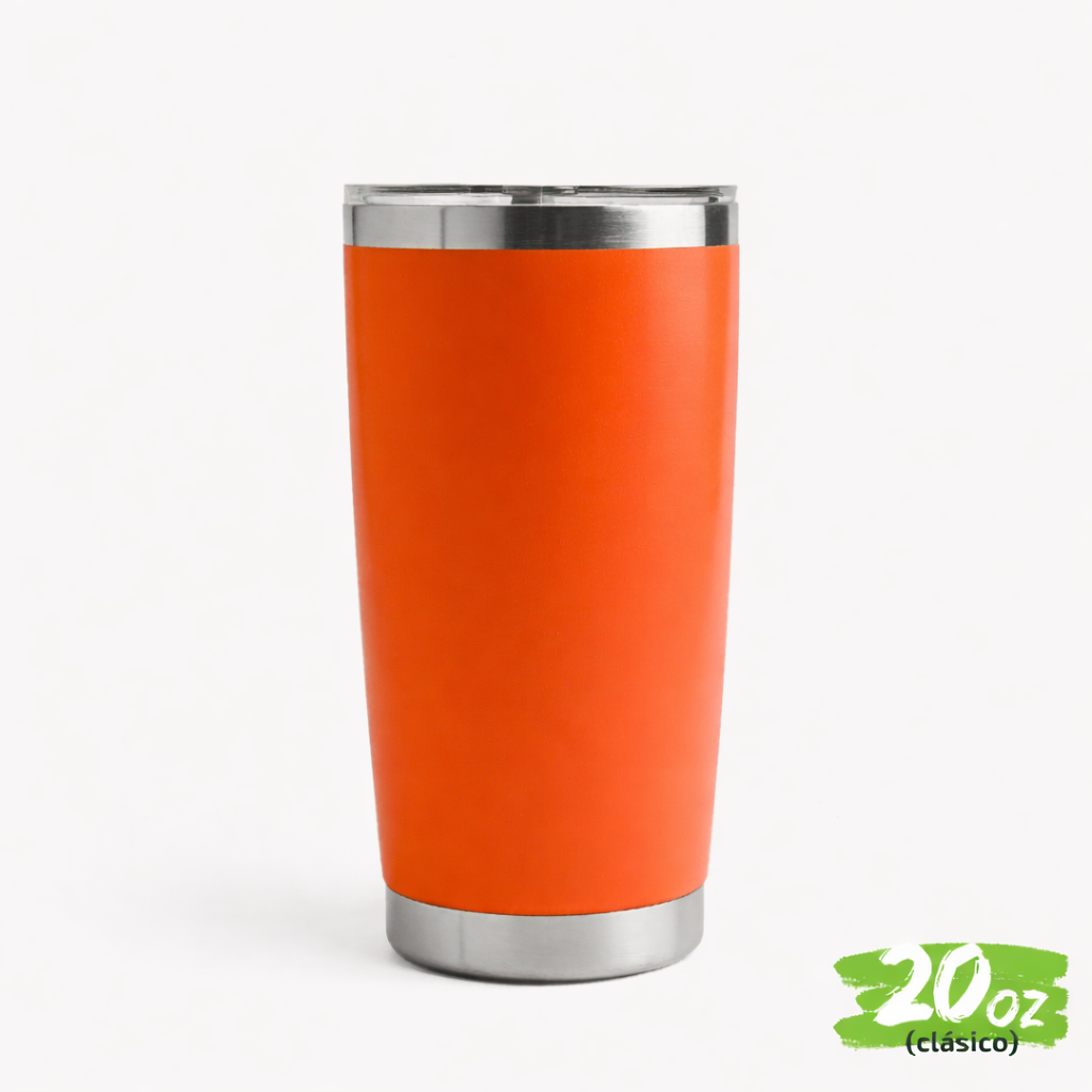 25pzs 20oz / 591ml "CLÁSICO" + Tapa Hermética