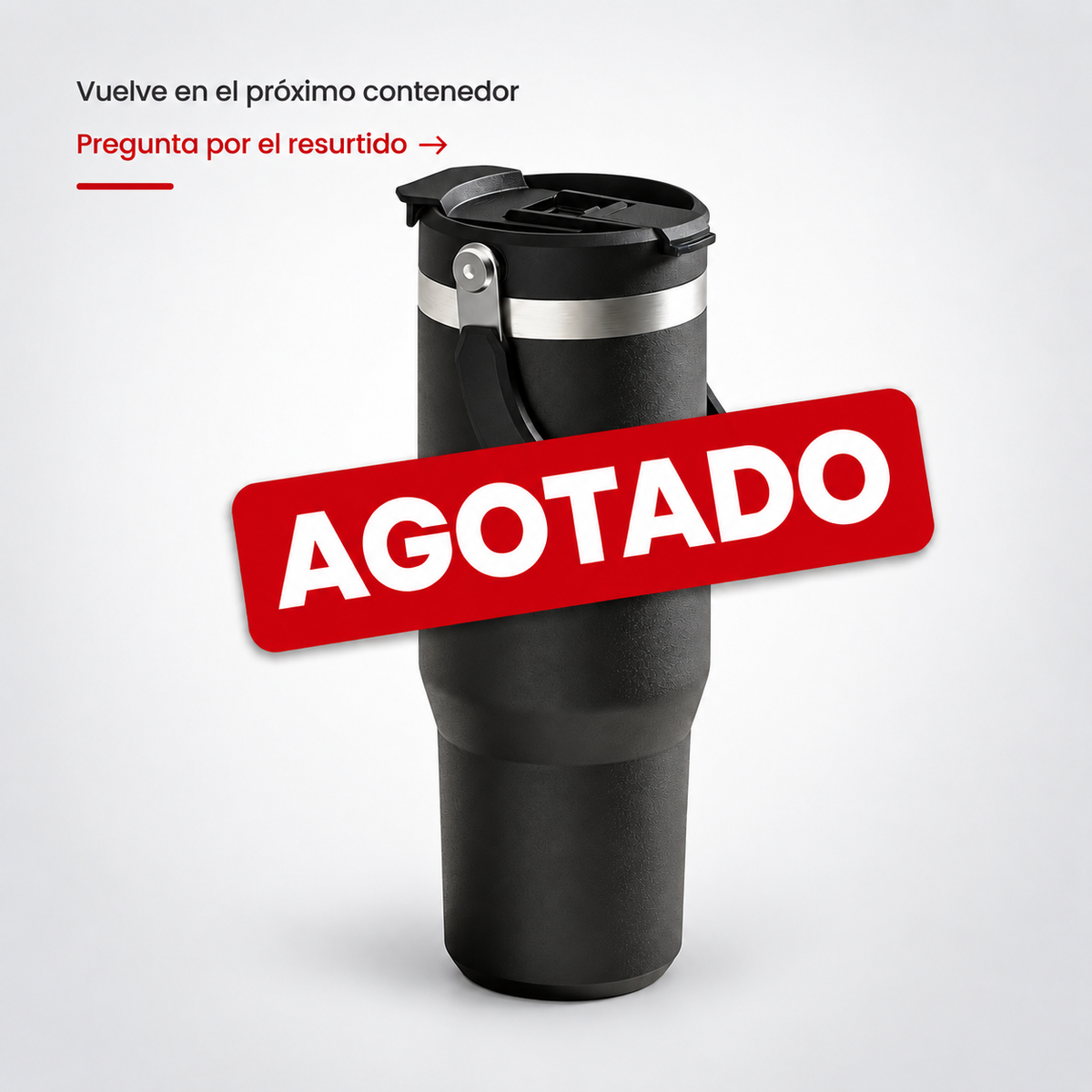 "SPORT Tumbler" 30oz / 887ml con asa y tapa Hermética 2 en 1