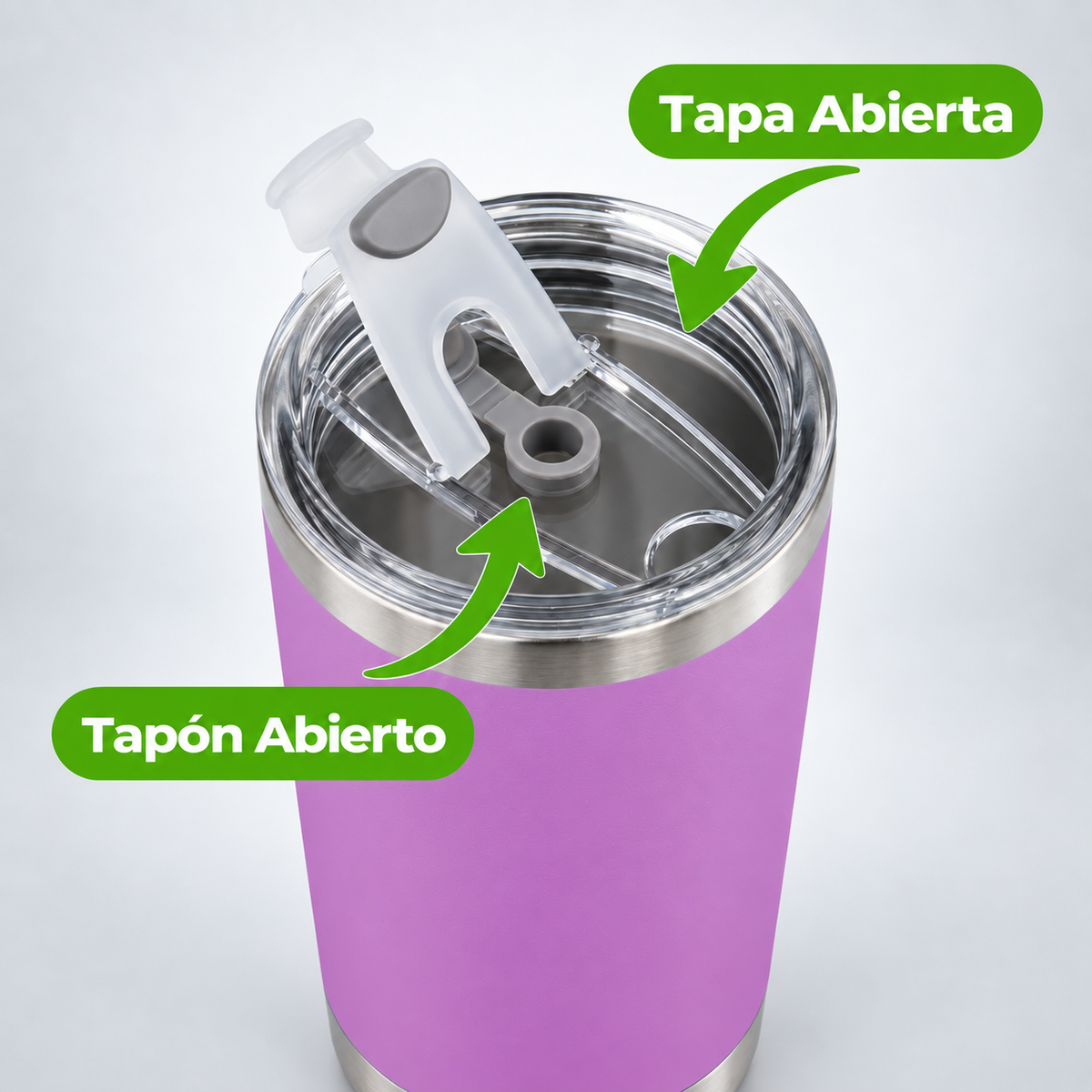 GRAN REMATE // Vaso 20oz / 591ml + Tapa Hermética