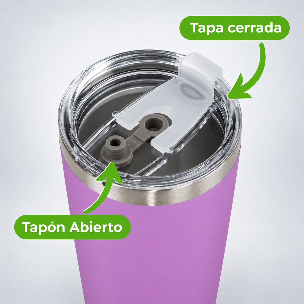 GRAN REMATE // Vaso 20oz / 591ml + Tapa Hermética