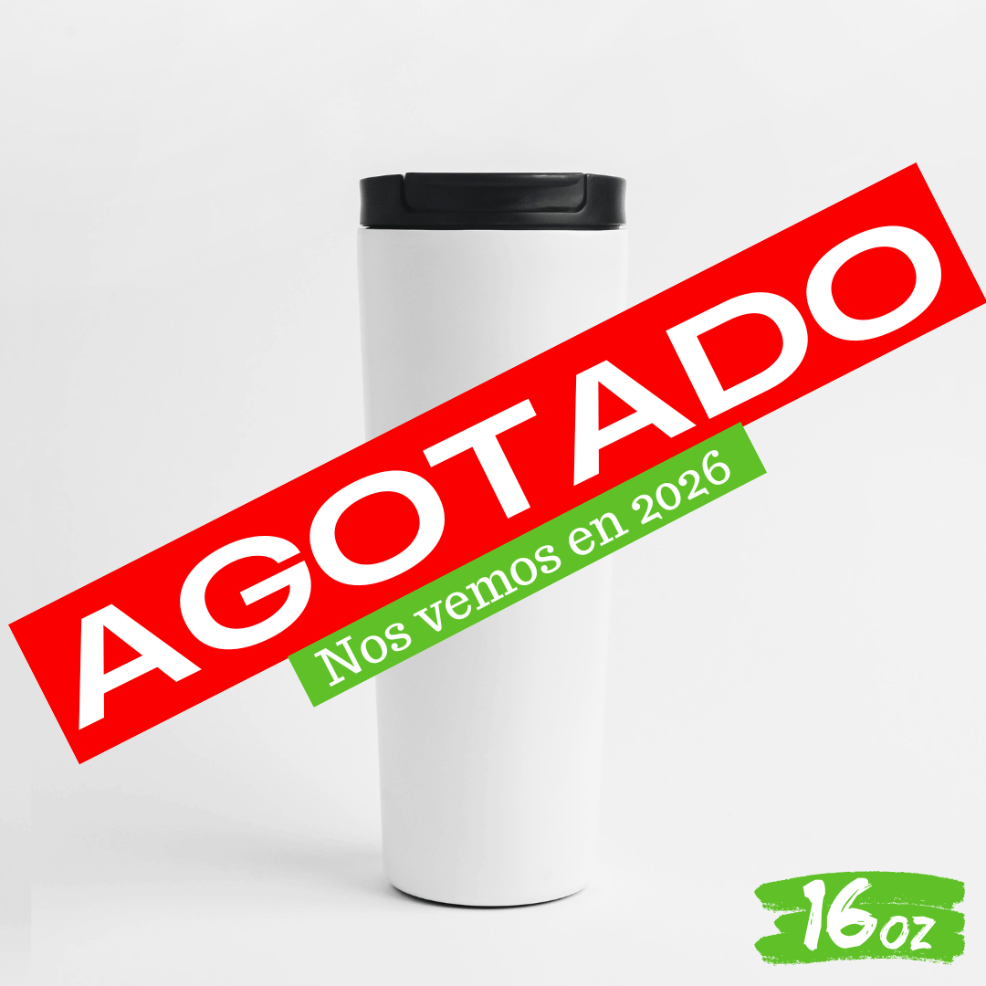 "TERMO" 16.9oz / 500ml con Tapón Hermético y Tapa de Rosca